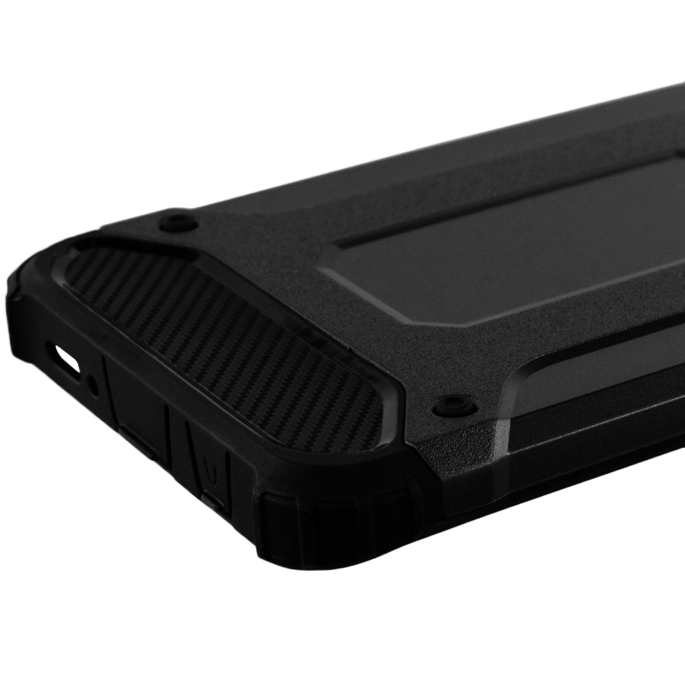 Custodia per Samsung Galaxy S9+ G965, Techsuit, Hybrid Armor, Nera
