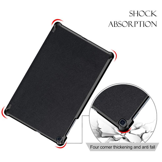 Custodia per Samsung Galaxy Tab A 10.1 (2019), Techsuit, FoldPro, Nera