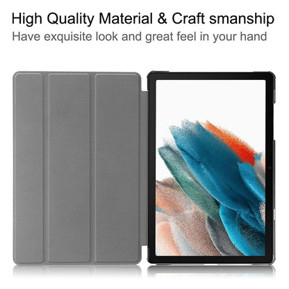 Custodia per Samsung Galaxy Tab A11+ / Tab A9+, Techsuit, FoldPro Butterfly, Multicolore