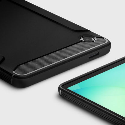 Étui pour Samsung Galaxy Tab A11, Spigen, Rugged Armor, Noir Mat ACS10462