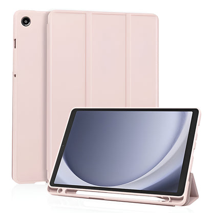 Étui pour Samsung Galaxy Tab A11 / Tab A9, Techsuit, Flex Trifold Nouveau Modèle, Rose