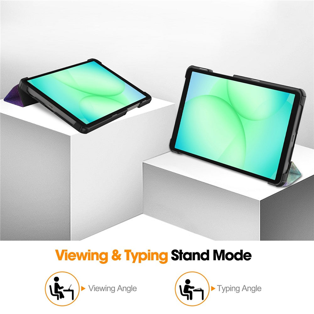 Custodia per Samsung Galaxy Tab A11 / Tab A9, Techsuit, FoldPro Galaxy Nuovo Modello, Multicolore