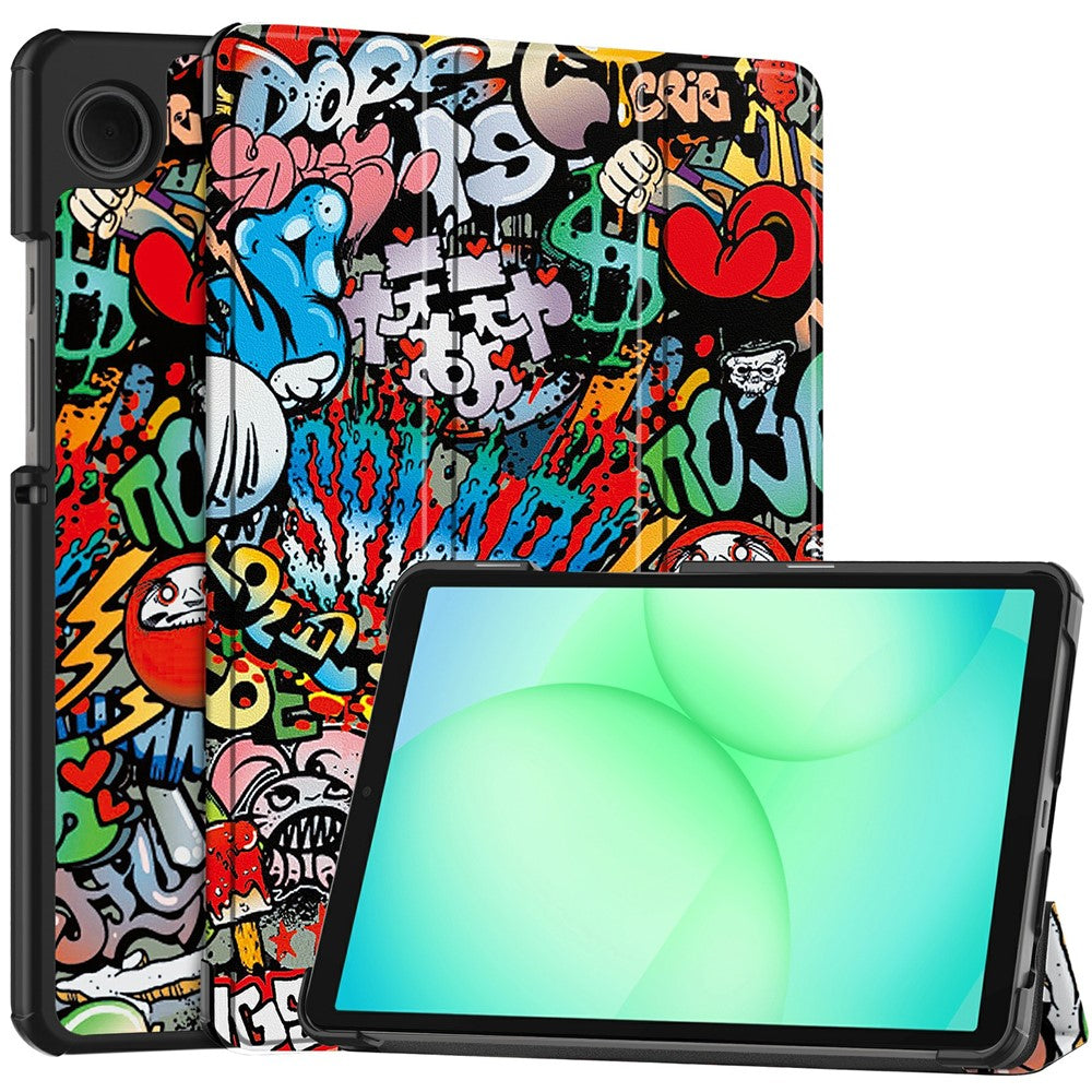 Custodia per Samsung Galaxy Tab A11 / Tab A9, Techsuit, FoldPro Urban, Multicolore