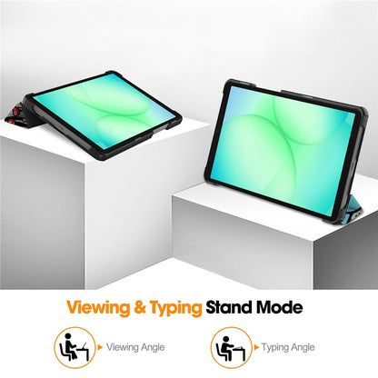 Custodia per Samsung Galaxy Tab A11 / Tab A9, Techsuit, FoldPro Urban, Multicolore