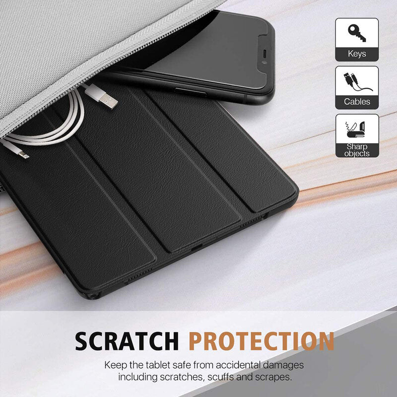Custodia per Samsung Galaxy Tab A7 Lite, Techsuit, FoldPro, Nera