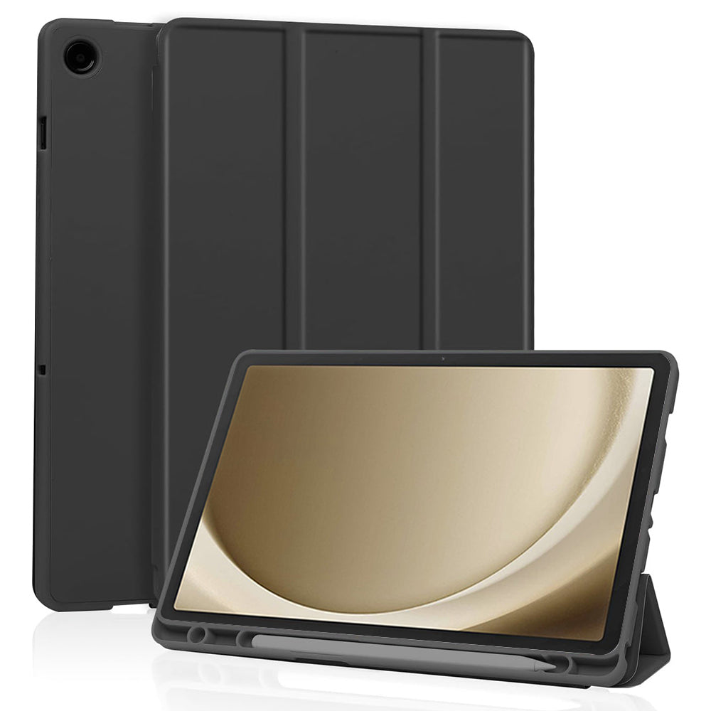 Étui pour Samsung Galaxy Tab A9+, Techsuit, Flex Trifold, Noir