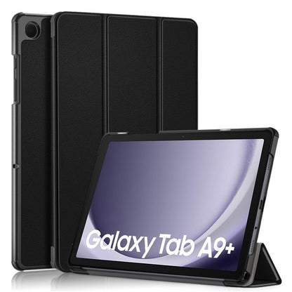 Custodia per Samsung Galaxy Tab A9+, Techsuit, FoldPro, Nera