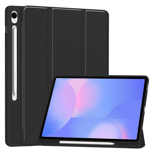 Custodia per Samsung Galaxy Tab S10 FE+, Techsuit, Flex Trifold, Nera