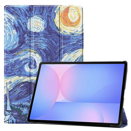 Custodia per Samsung Galaxy Tab S10 FE+, Techsuit, FoldPro Starry Night, Multicolore