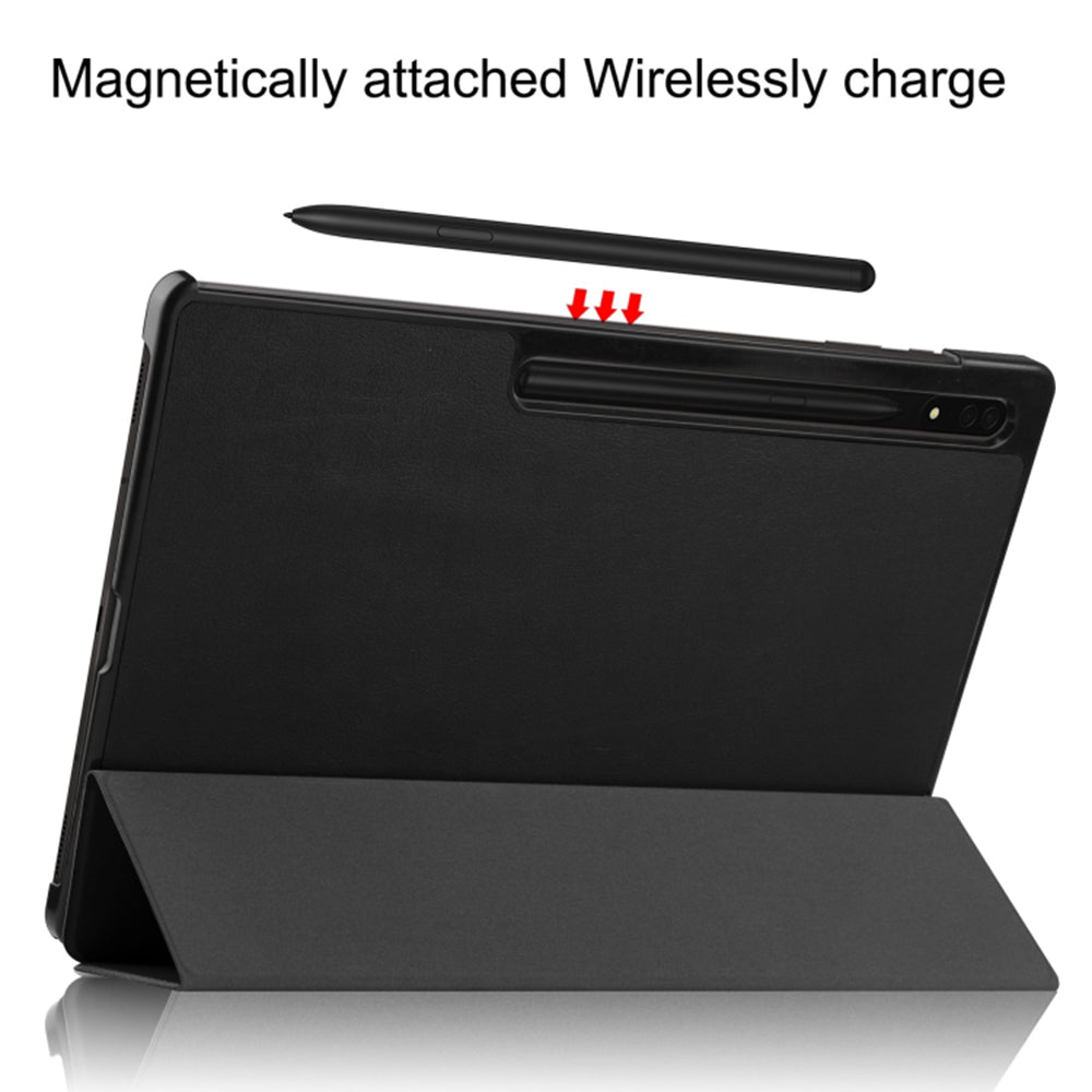 Étui pour Samsung Galaxy Tab S10+ / Tab S9 FE+ / Tab S9+, Techsuit, FoldPro, Noir