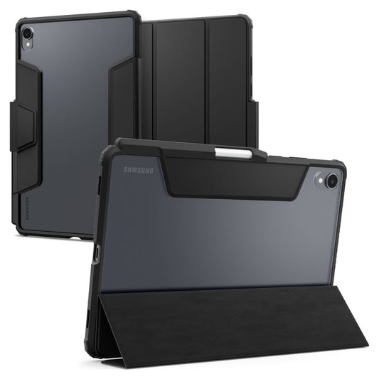 Hülle für Samsung Galaxy Tab S11, Spigen, Ultra Hybrid Pro, Schwarz ACS10212