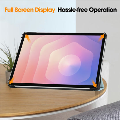 Hülle für Samsung Galaxy Tab S11, Techsuit, FoldPro Unicorn, Mehrfarbig