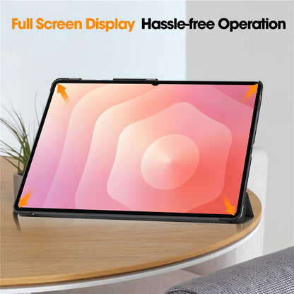 Étui pour Samsung Galaxy Tab S11 Ultra, Techsuit, FoldPro, Rose