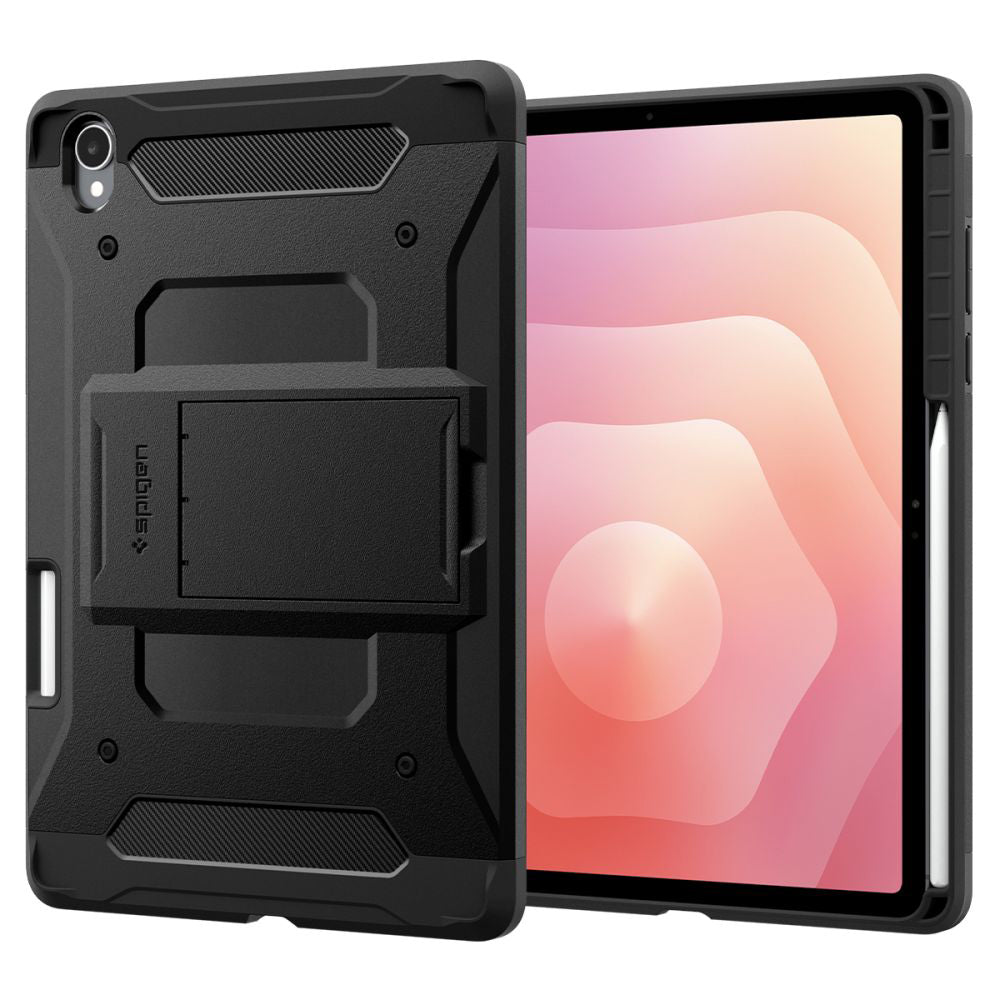 Custodia per Samsung Galaxy Tab S12 Plus, Spigen, Tough Armor Pro, Nera ACS11827