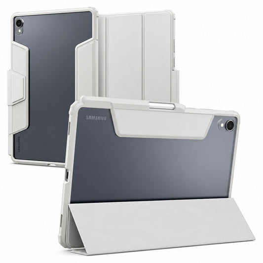 Hülle für Samsung Galaxy Tab S12 Plus, Spigen, Ultra Hybrid Pro, Grau ACS11826