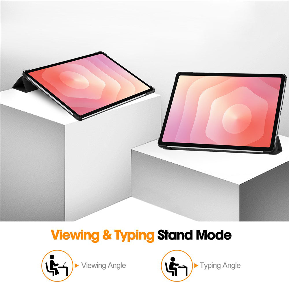 Custodia per Samsung Galaxy Tab S12 Plus, Techsuit, FoldPro, Nera
