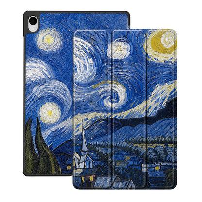 Custodia per Samsung Galaxy Tab S12 Plus, Techsuit, FoldPro Starry Night, Multicolore