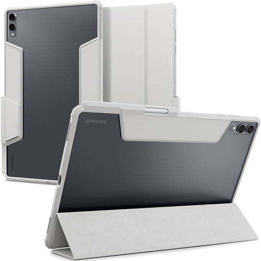Hülle für Samsung Galaxy Tab S12 Ultra / S11 Ultra, Spigen, Ultra Hybrid Pro, Grau ACS10220