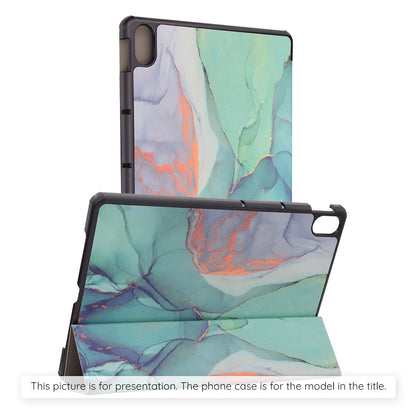 Housse pour Samsung Galaxy Tab S12 Ultra / Tab S11 Ultra, Techsuit, FoldPro Green Time, Multicolore