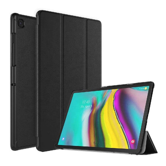 Coque pour Samsung Galaxy Tab S5e, Techsuit, FoldPro, Noire