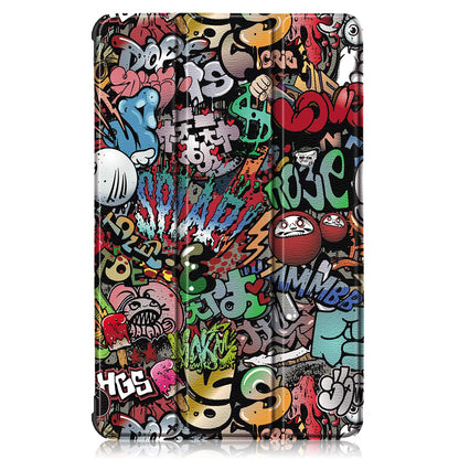 Coque pour Samsung Galaxy Tab S6 Lite (2024) / Tab S6 Lite (2022) / Tab S6 Lite (2020), Techsuit, FoldPro, Multicolore