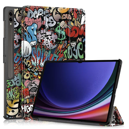 Custodia per Samsung Galaxy Tab S8 Ultra, Techsuit, FoldPro Urban Vibe, Multicolore
