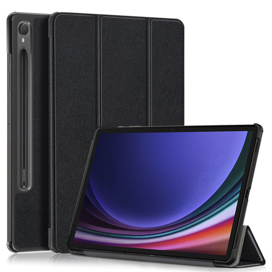 Custodia per Samsung Galaxy Tab S9 FE / Tab S9 / Tab S10 FE, Techsuit, FoldPro, Nera