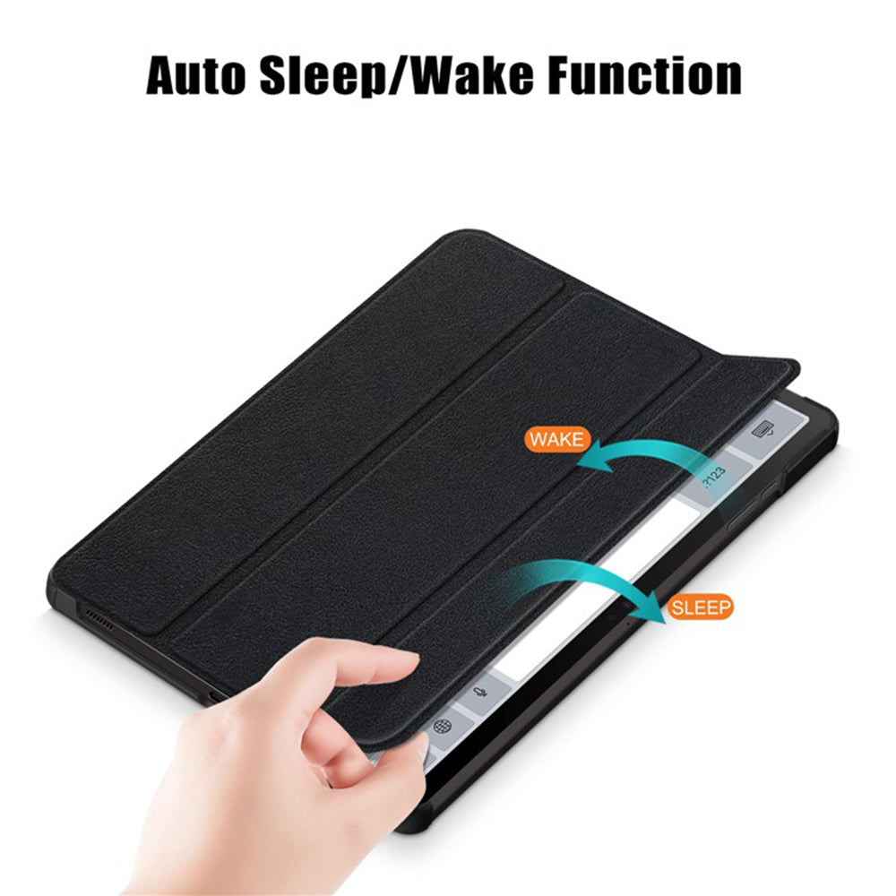 Custodia per Samsung Galaxy Tab S9 FE / Tab S9 / Tab S10 FE, Techsuit, FoldPro, Nera