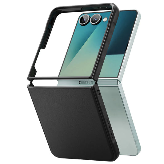 Hülle für Samsung Galaxy Z Flip7 F766, Ringke, Onyx, Schwarz