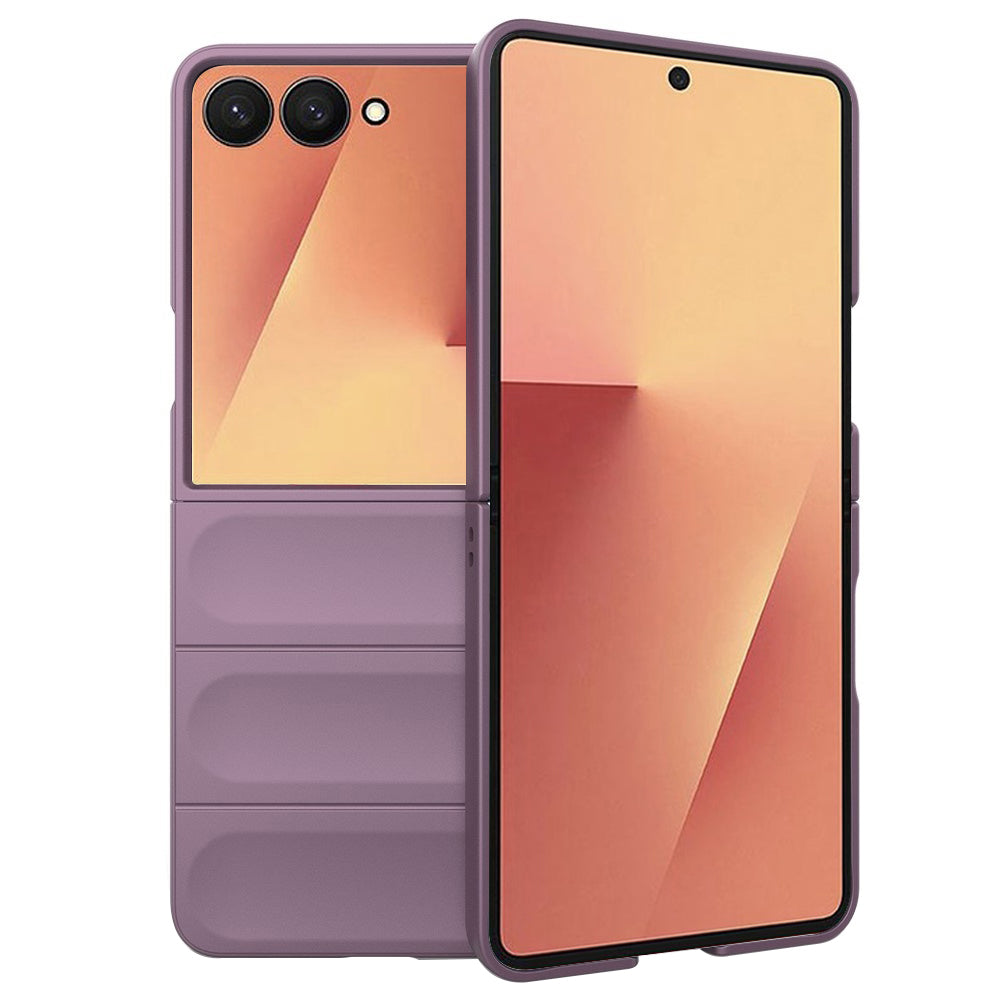 Custodia per Samsung Galaxy Z Flip7 F766, Techsuit, Magic Shield, Viola