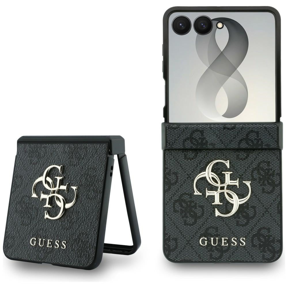 Coque pour Samsung Galaxy Z Flip8 F776, Guess, 4G Big Logo, Noire