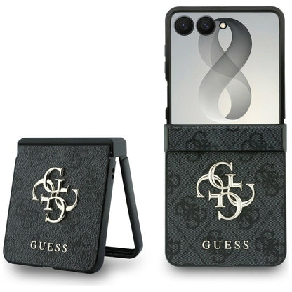 Coque pour Samsung Galaxy Z Flip8 F776, Guess, 4G Big Logo, Noire