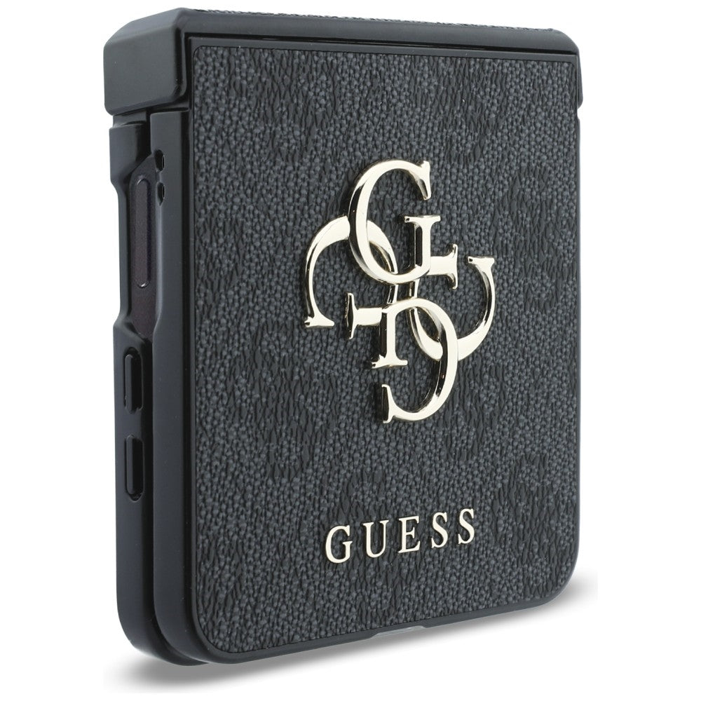 Coque pour Samsung Galaxy Z Flip8 F776, Guess, 4G Big Logo, Noire