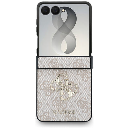 Custodia per Samsung Galaxy Z Flip8 F776, Guess, 4G Big Logo, Rosa