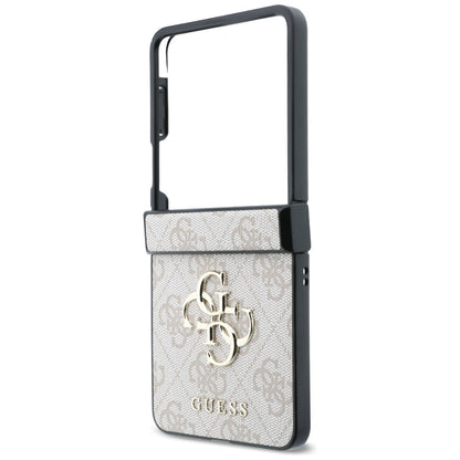 Custodia per Samsung Galaxy Z Flip8 F776, Guess, 4G Big Logo, Rosa