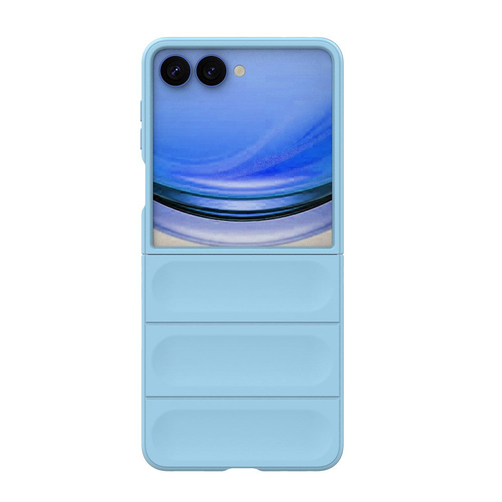 Custodia per Samsung Galaxy Z Flip8 F776, Techsuit, Magic Shield, Blu
