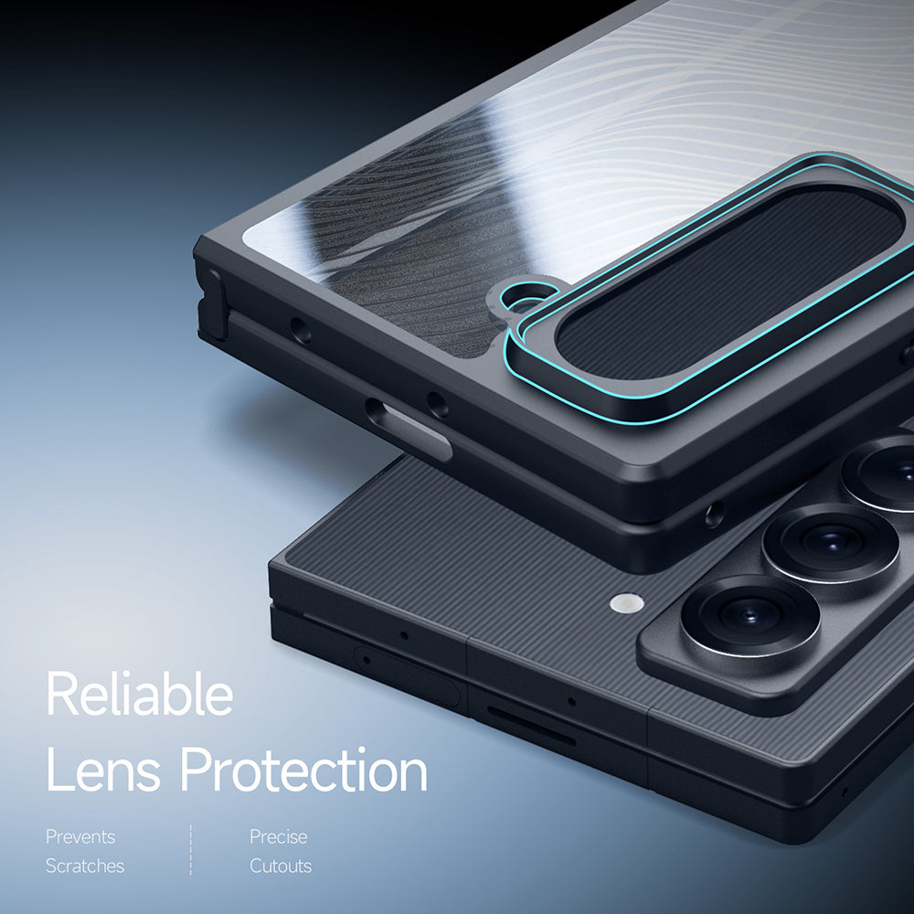 Custodia per Samsung Galaxy Z Fold Special, DUX DUCIS, Aimo, Nera