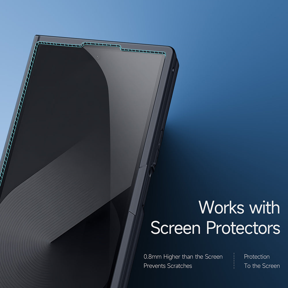 Custodia per Samsung Galaxy Z Fold Special, DUX DUCIS, Aimo, Nera