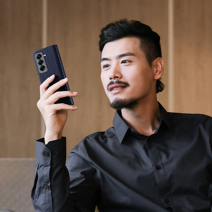 Custodia per Samsung Galaxy Z Fold Special, DUX DUCIS, Bril, Blu