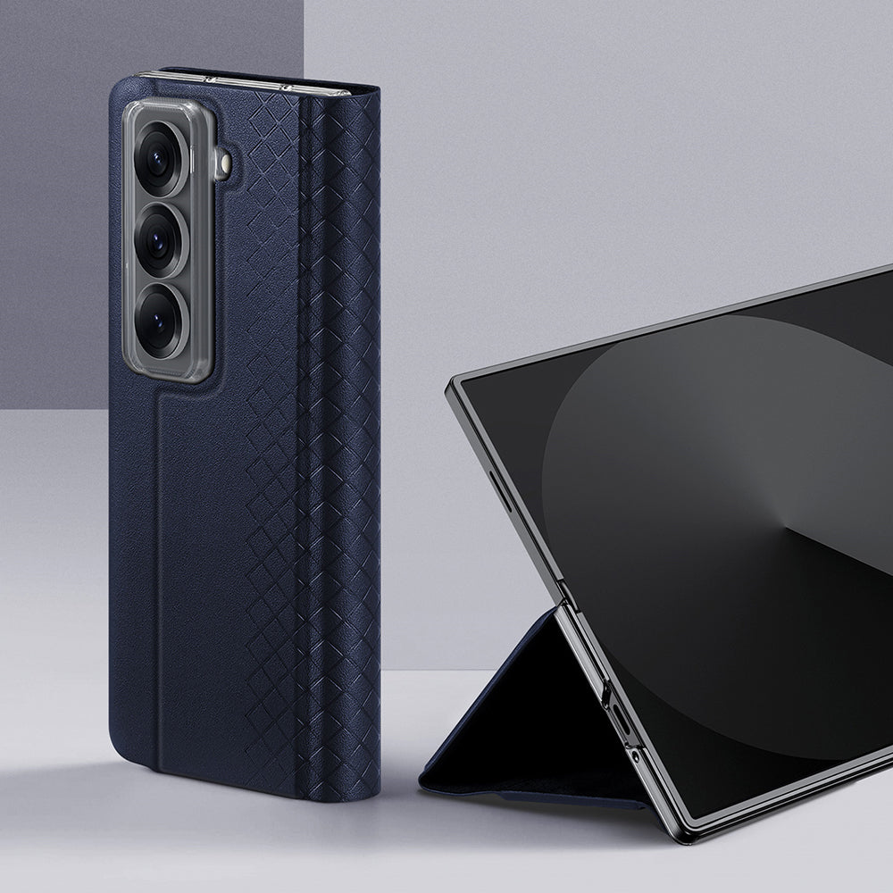 Custodia per Samsung Galaxy Z Fold Special, DUX DUCIS, Bril, Blu