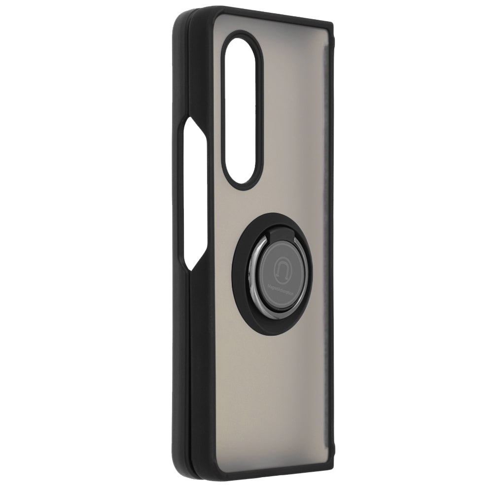 Custodia per Samsung Galaxy Z Fold3 5G F926, Techsuit, Glinth, Nera