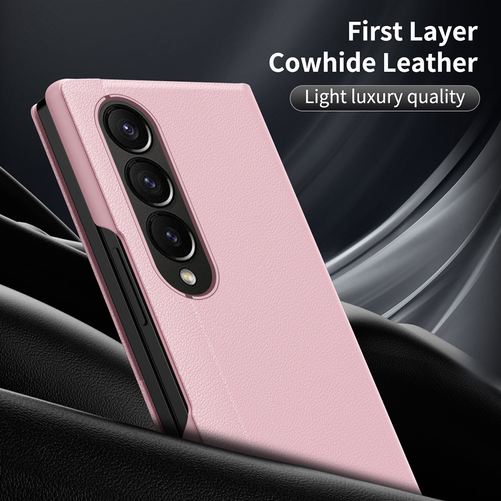 Custodia per Samsung Galaxy Z Fold3 5G F926, Techsuit, SmartView, Rosa