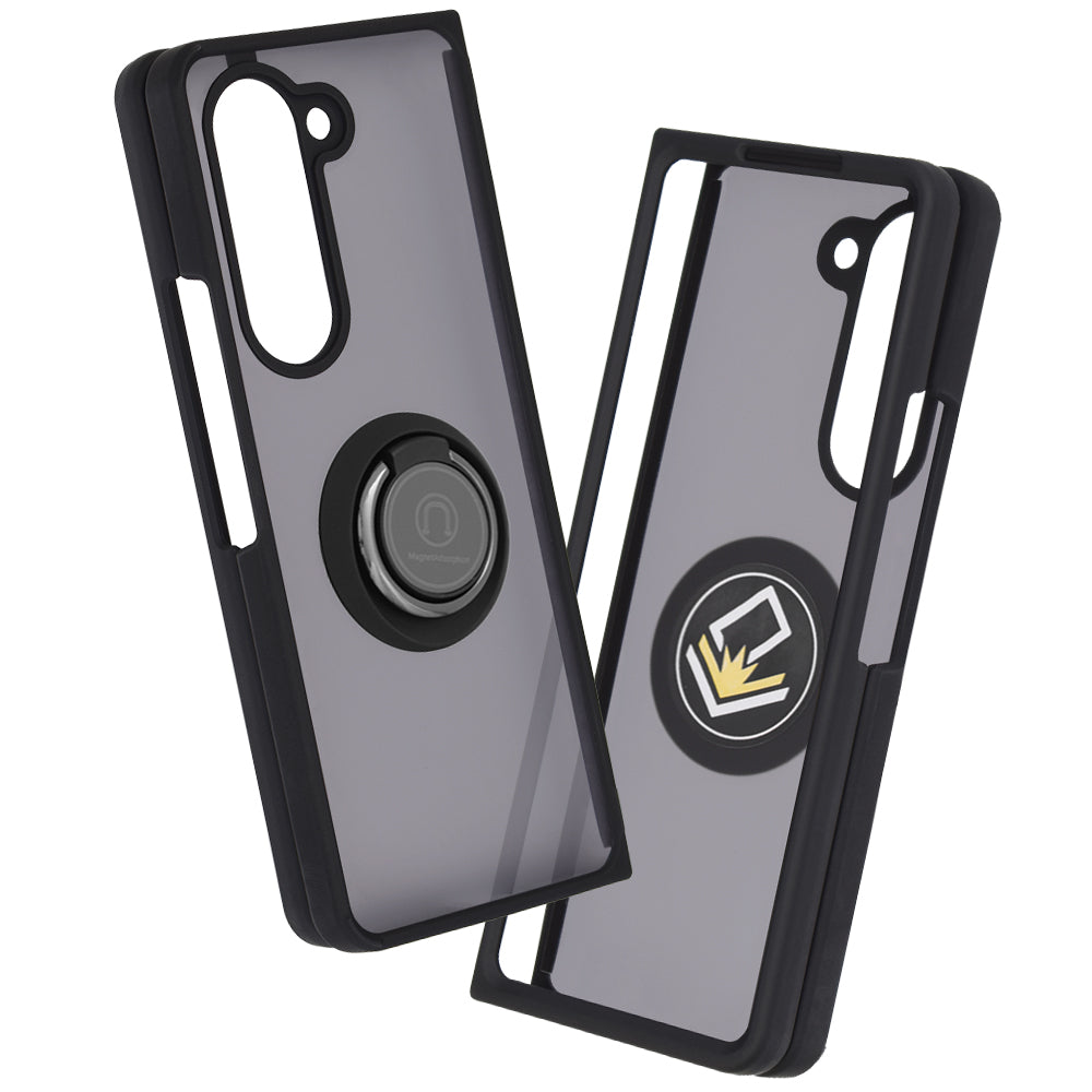 Hülle für Samsung Galaxy Z Fold5 F946, Techsuit, Glinth, Schwarz