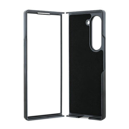 Étui pour Samsung Galaxy Z Fold6 F956, Karl Lagerfeld, Saffiano Karl & Choupette Metal, Noir