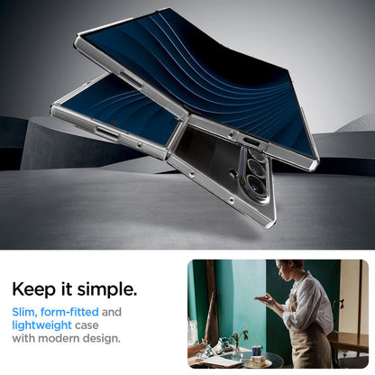 Custodia per Samsung Galaxy Z Fold6 F956, Spigen, Air Skin, Trasparente