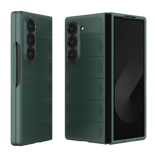 Custodia per Samsung Galaxy Z Fold6 F956, Techsuit, Magic Shield, Verde