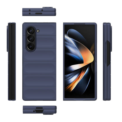Coque pour Samsung Galaxy Z Fold6 F956, Techsuit, Magic Shield, Bordeaux