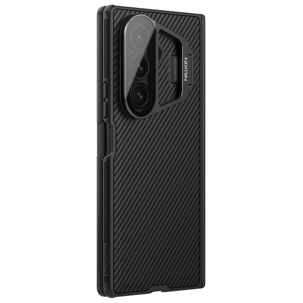 Case for Samsung Galaxy Z Fold7 F966, Nillkin, CamShield Prop with Transparent Lens Cover, Black