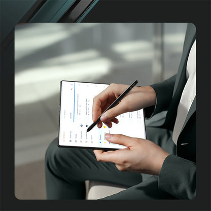 Hülle für Samsung Galaxy Z Fold7 F966, Nillkin, Flex Pure mit S-Pen-Halter, Schwarz