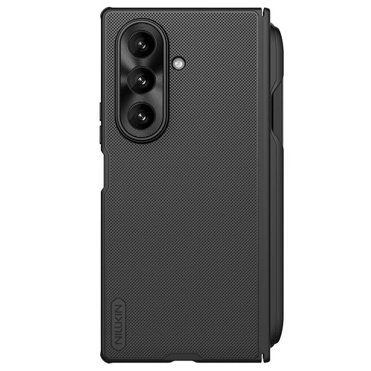 Case for Samsung Galaxy Z Fold7 F966, Nillkin, Super Frosted Shield with Pen Holder, Black